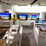 one of the many floors at the SONY building in Ginza, Japan 