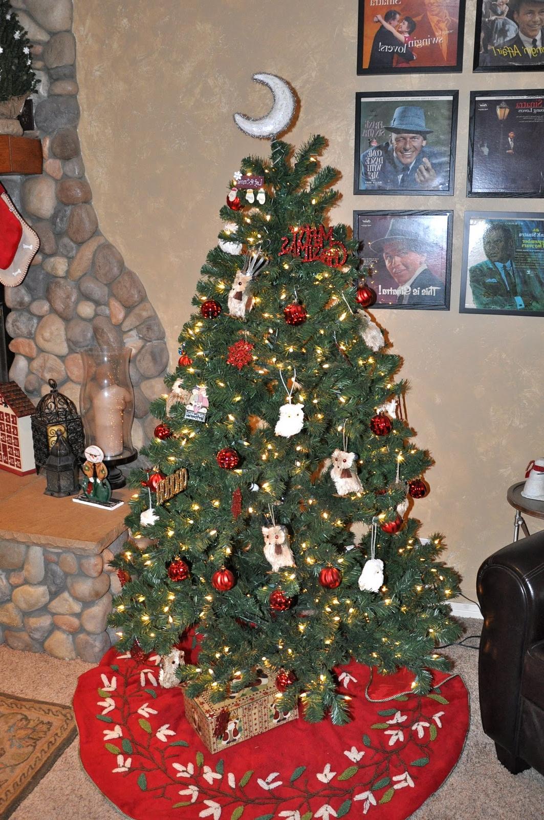 of themed Christmas trees