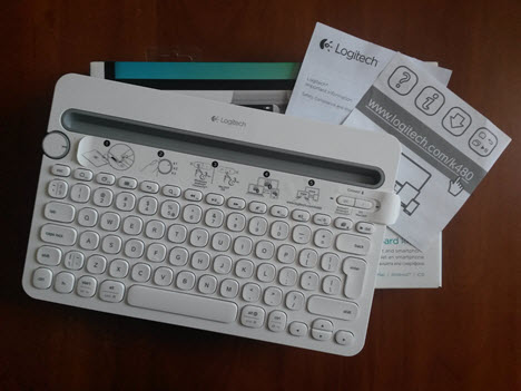 Logitech, Bluetooth, Multi-Device, K480, клавиатура