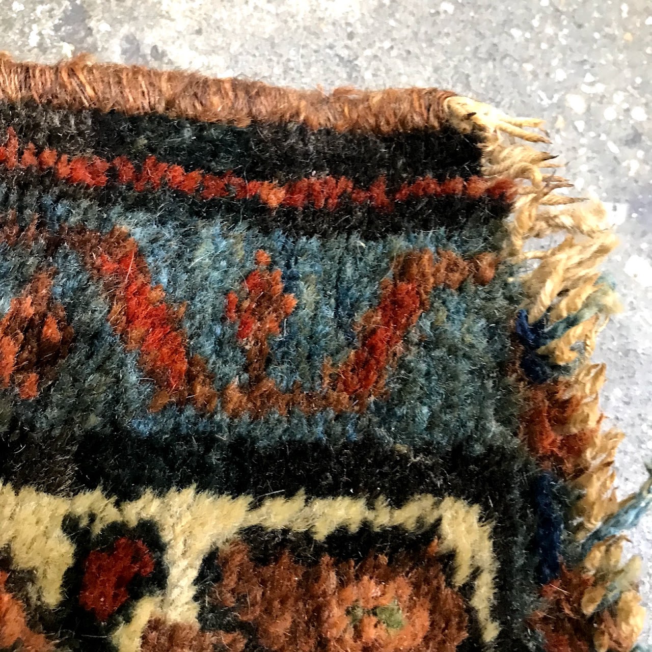 Wool Tribal Area Rug #2