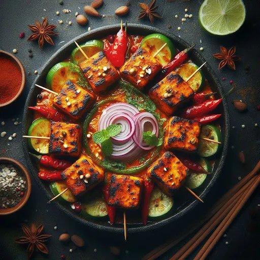 Achari Paneer Tikka [Serves 1]