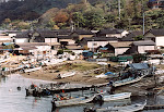 Fishing village on the Sea of Japan coast.