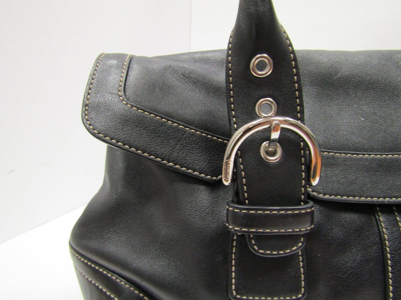 Coach Leather Shoulder Bag