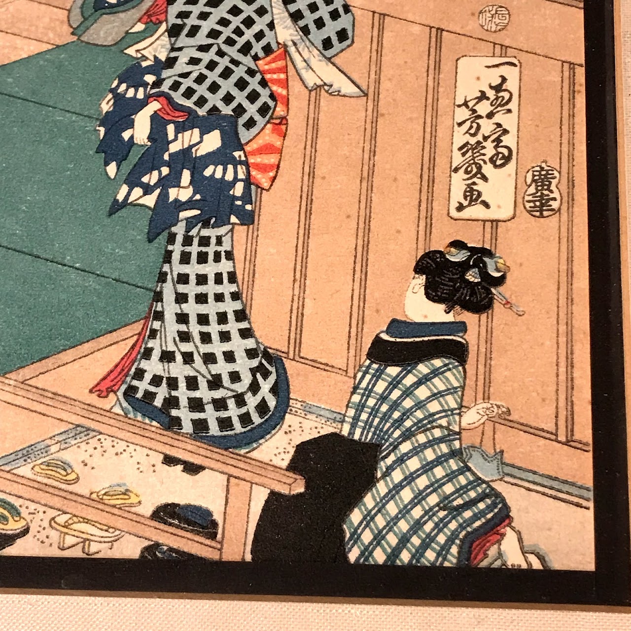 Yoshiiku Ichieisai Woodblock Print