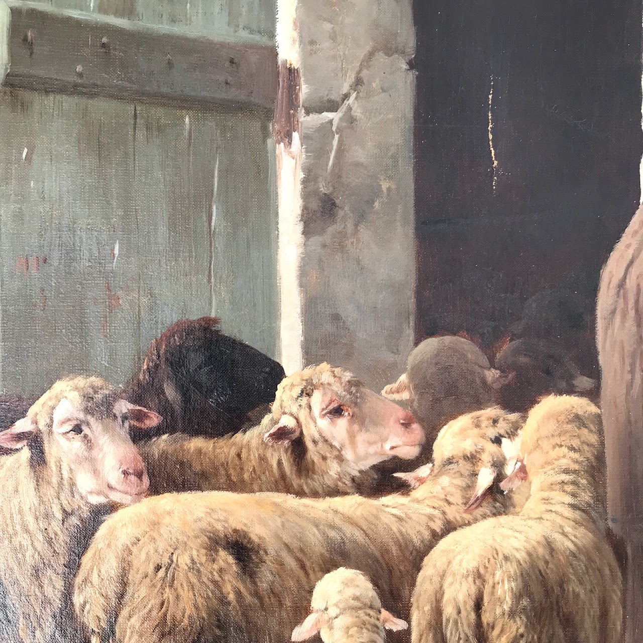 Georges-Arthur Jacquin Signed Oil Painting