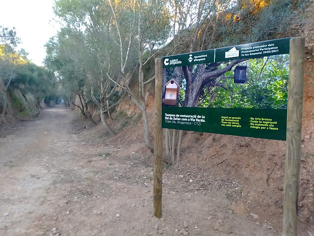 Recuperació de la via Val de Zafan com a vida verda a Amposta (entre av. Aragonesa i C-12)