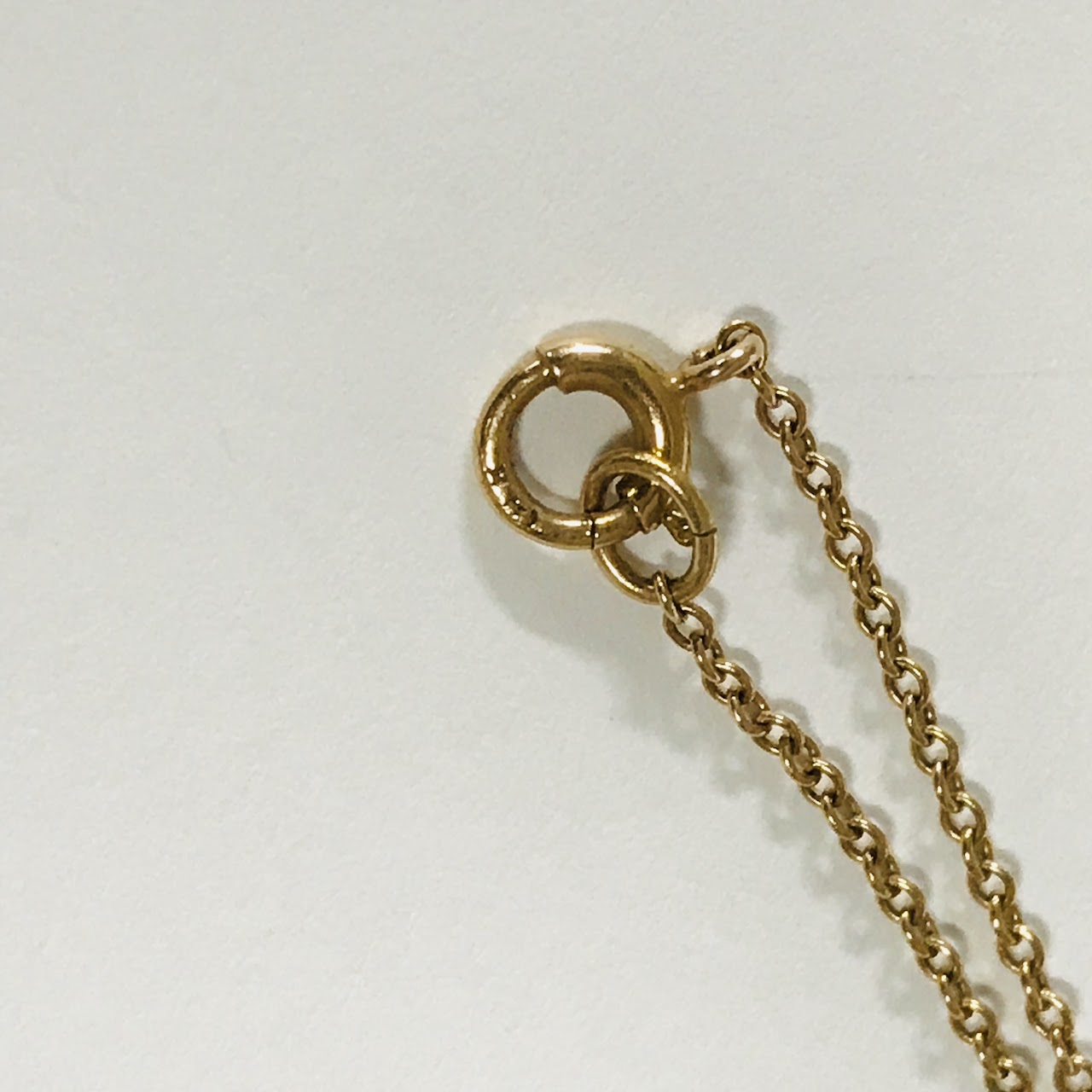 14K Gold Heart and Locket Necklace