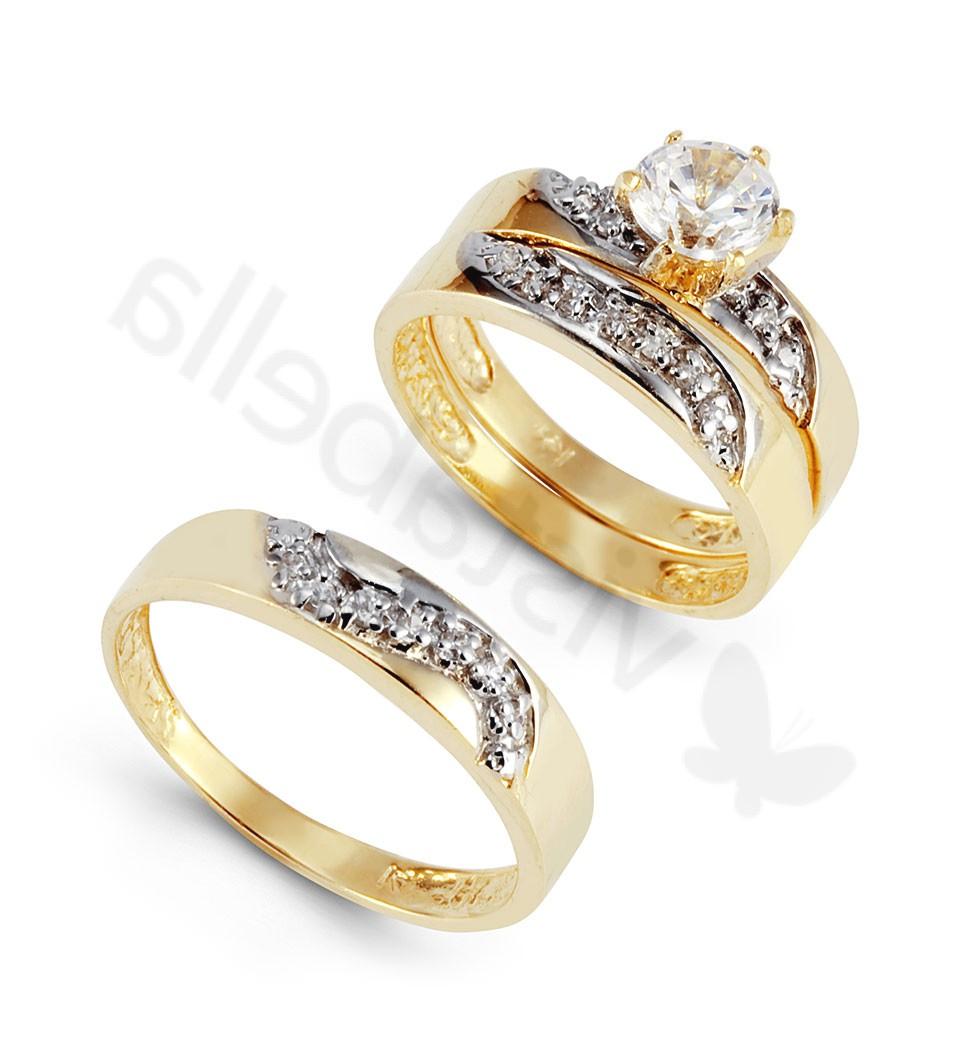 Wedding Rings - Trio Sets