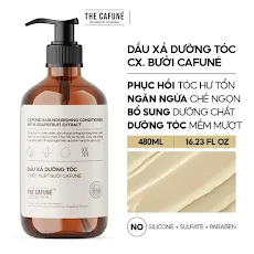 Dầu xả dưỡng tóc The Cafuné chiết xuất bưởi nuôi dưỡng chân tóc, kích thích mọc tóc, ngăn ngừa gãy rụng 480ml