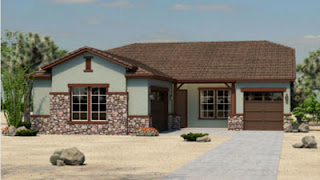 Essense floor plan by Ashton Woods Homes in The Bridges Gilbert 85298