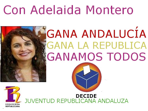 La Juventud Republicana Andaluza le pide a la compañera Montero que valla por la Junta de Andalucía JRA