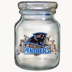  NFL Candy Jar - Carolina Panthers