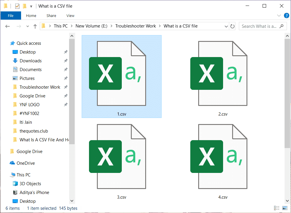 ไฟล์ CSV คืออะไร & วิธีเปิดไฟล์ .csv