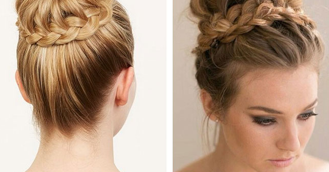 bun styles for women's 2019