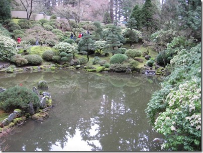IMG_2533 Upper Pond in the Strolling Pond Garden at the Portland Japanese Garden at Washington Park in Portland, Oregon on February 27, 2010