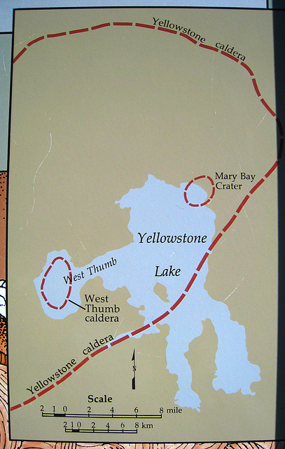 West Thumb, (PN Yellowstone) y Grand Teton. 15 Julio - LAS ROCOSAS DE CANADA. YELLOWSTONE Y GRAND TETON. (2)