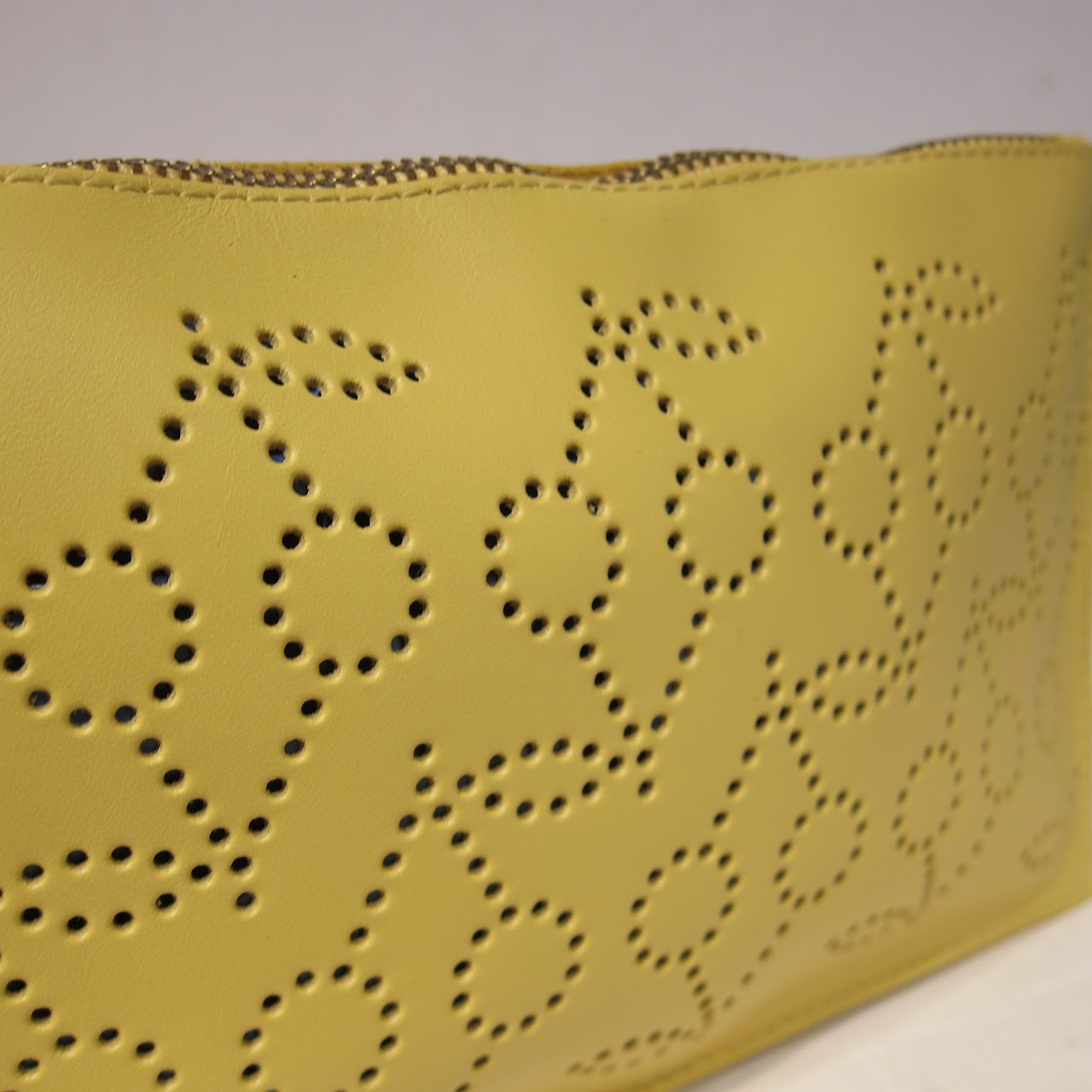 Bonpoint Perforated Zip Pouch