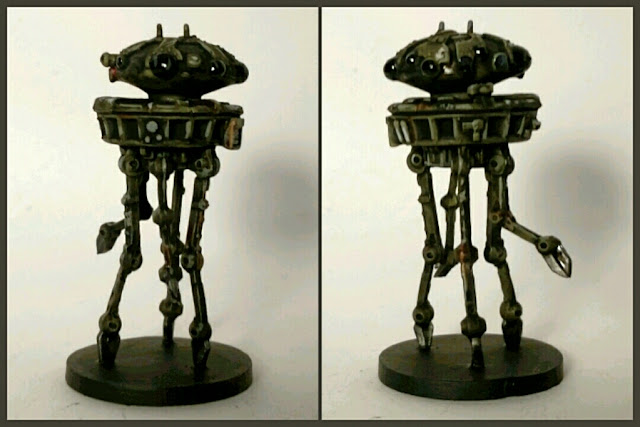 Imperial Probe Droid pintado por Xela Imperial Probe Droid pintado por Xela