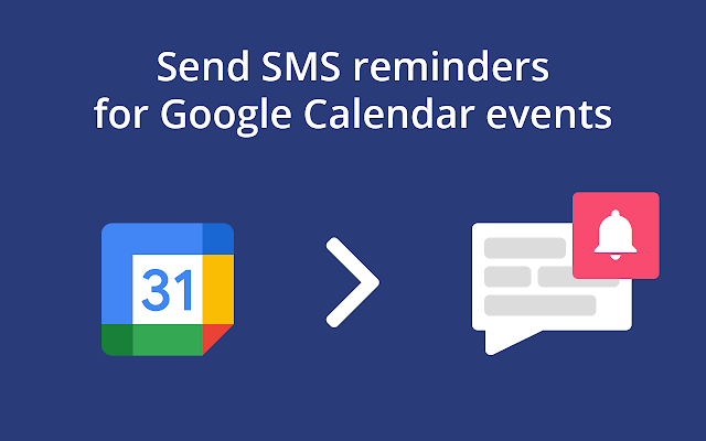 Screenshot of Text Reminders for Google Calendar