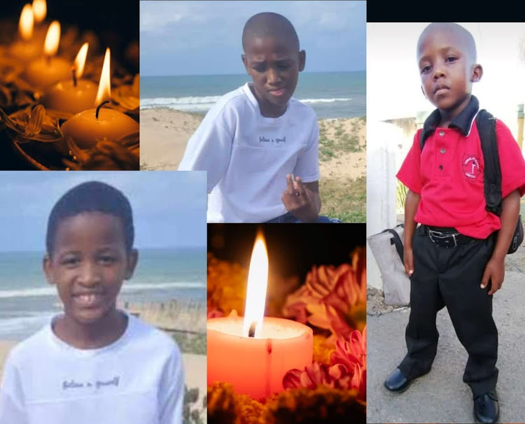 Brothers Thato, 9, and Dimpho Mabooi, 10, died on the scene while Busani Nyamela, 7, died in hospital. They were struck by a fully loaded roll-back tow truck while walking to school.