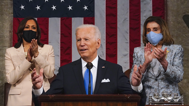 President Biden addresses Congress.