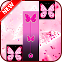 ダウンロード Butterfly Piano Tiles Pink : Love Valenti をインストールする 最新 APK ダウンローダ