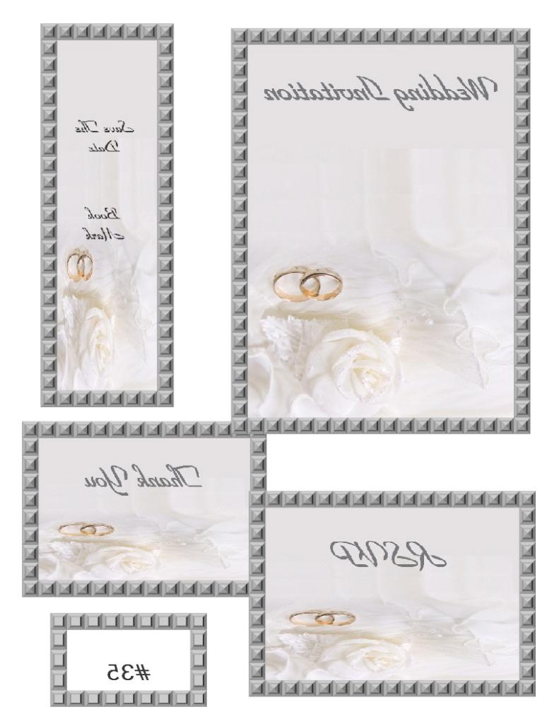 Wedding invitations - Artz Studios - Wendy Boutilier Artist