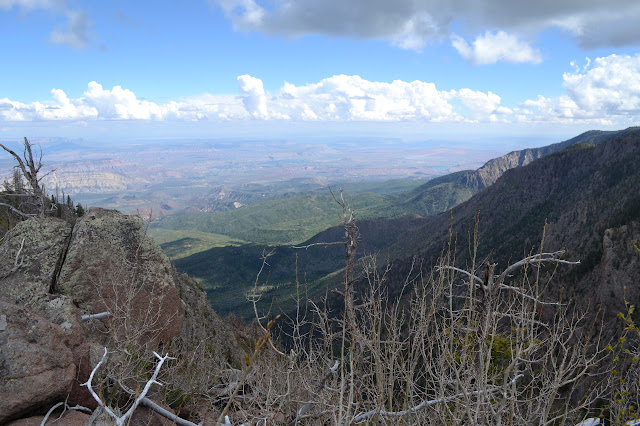 a couple lakes and many plateaus