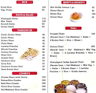 Chandigarh Tadka menu 3