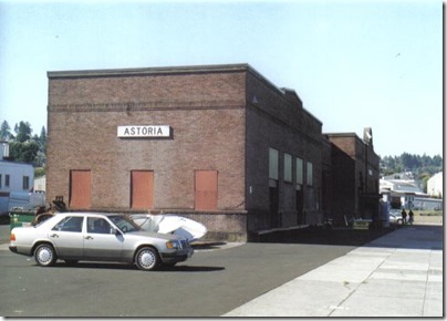 Depot in Astoria, Oregon on September 24, 2005