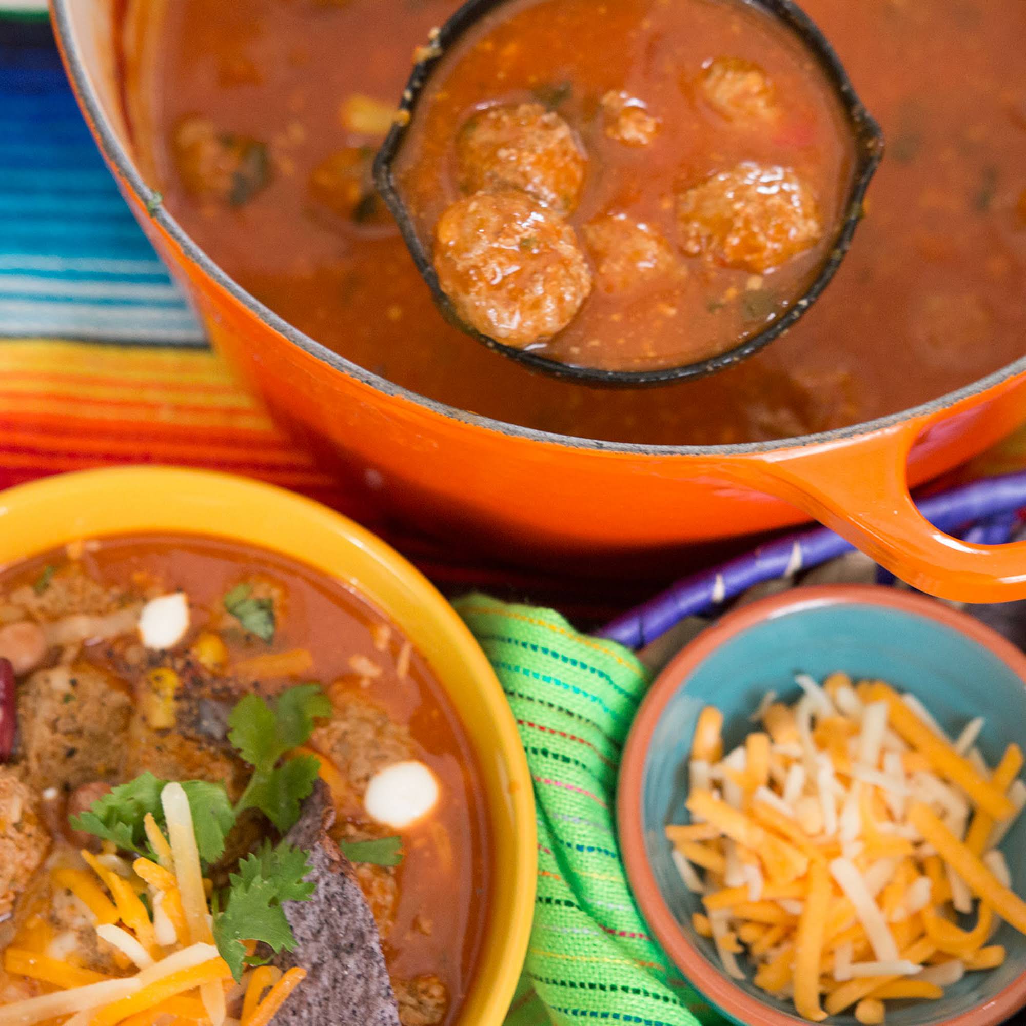 Fiesta Meatball Soup