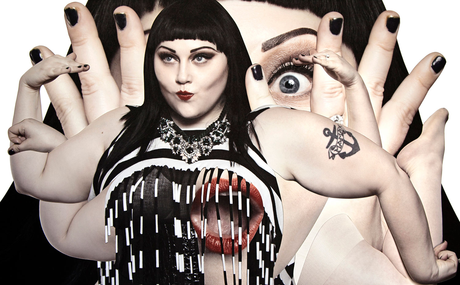 Beth Ditto by Damien Blottière for DEdiCate magazine no. 28.