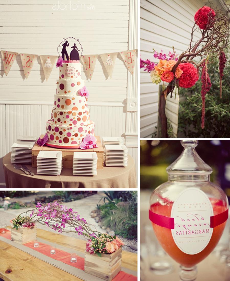 Pink & Orange Country Wedding