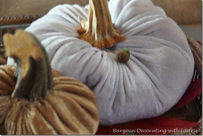 FABRIC PUMPKIN VIGNETTE