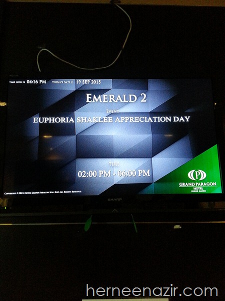 Euphoria Shaklee Appreciation Day @ Grand Paragon Hotel