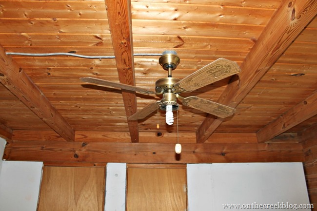 Ceiling Fan Before