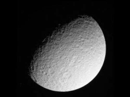 Cassini Returns Images Of Battered Saturn Moon Rhea