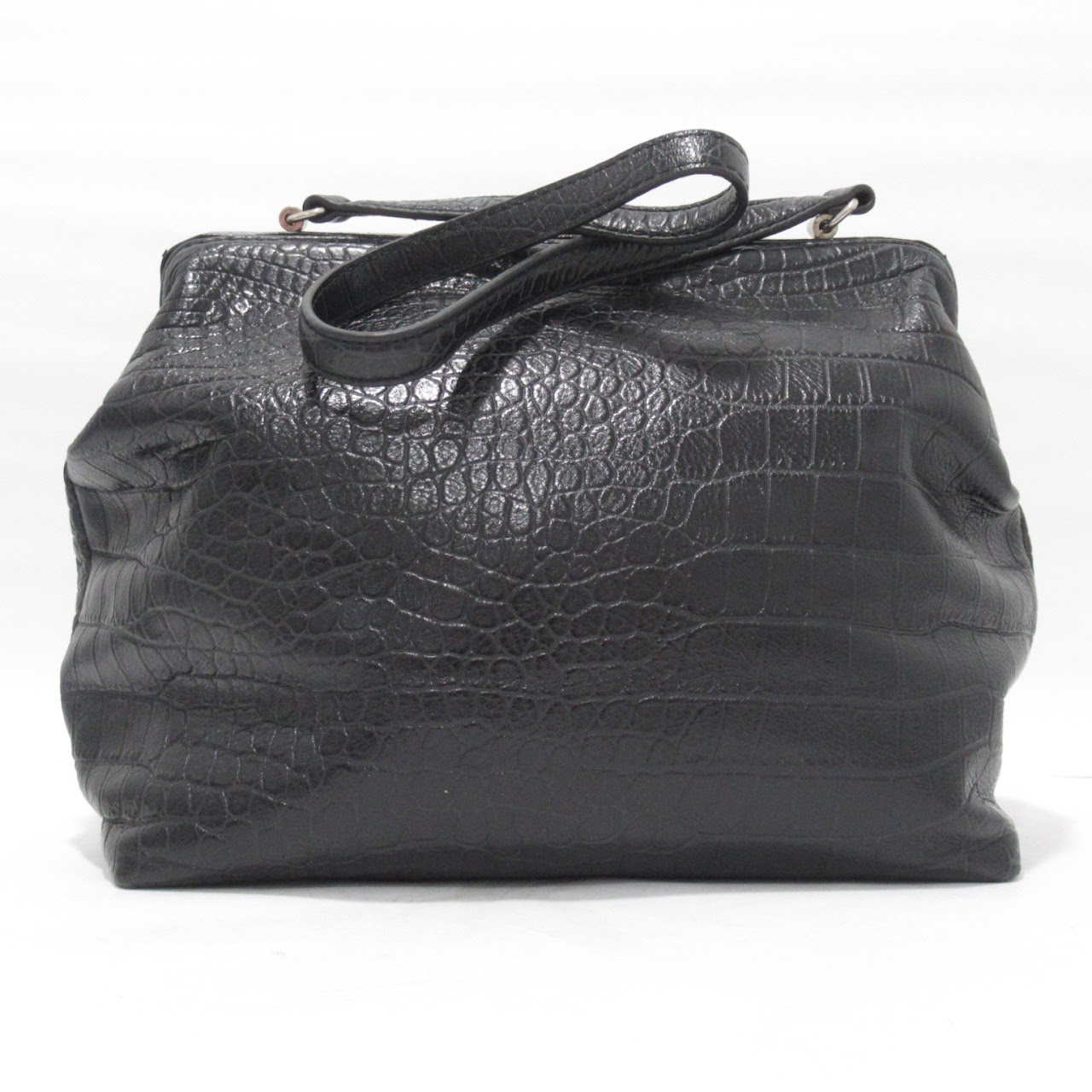 Steven Alan Embossed Leather Shoulder Bag