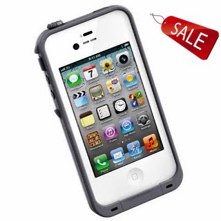 LifeProof iPhone 4/4S Case White/Grey