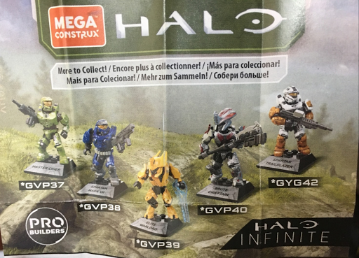 Halo Universe Toys And More: Mega Construx Halo Heroes Series 13 Only ...