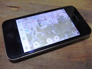 iPhone4とMAPS.ME