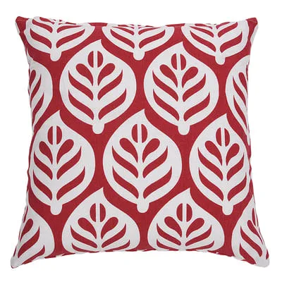 Smartle Cushion Cover Leaf Pink 40X40 Cm 1 Pcs