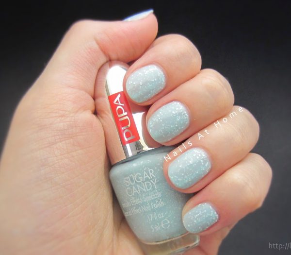 easy light blue nail designs