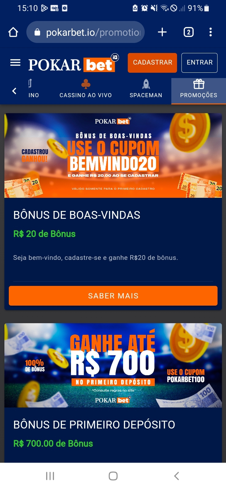 $50 reais gr�tis para apostar