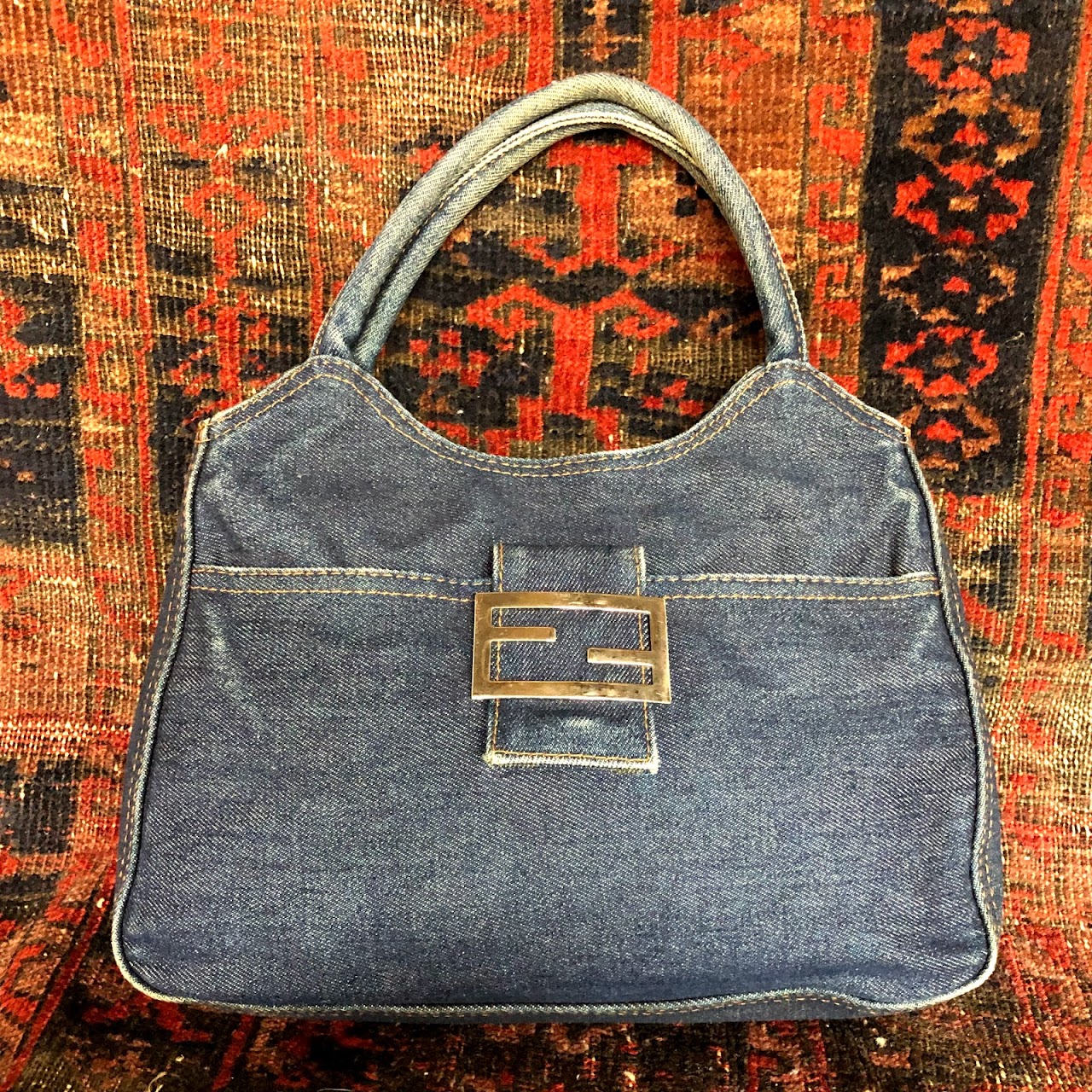 Fendi Denim Handbag