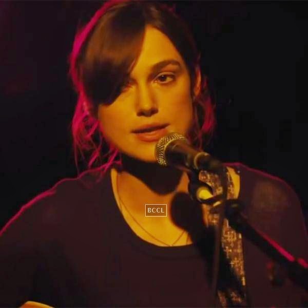 Keira Knightley in a still from the Hollywood film Begin Again.