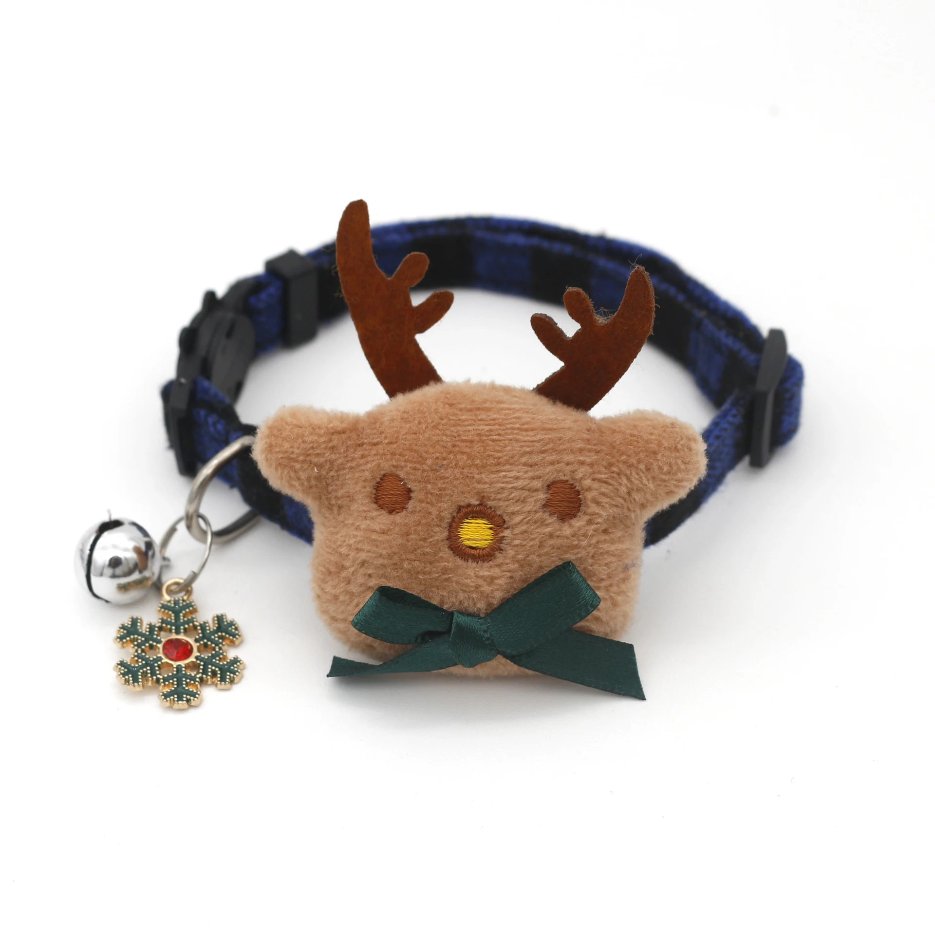 Title 2, Object Bow Collar Dog Plaid Božić Karirani boži...