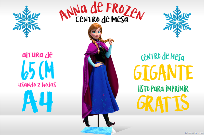 Anna-Frozen-Centro-Mesa-gratis