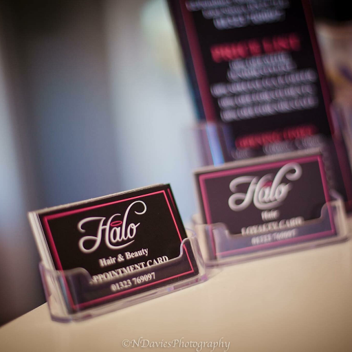 Halo Hair & Beauty logo