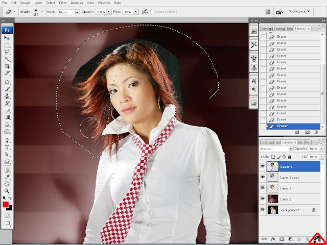 photoshop - 3 cách tách tóc khỏi nền